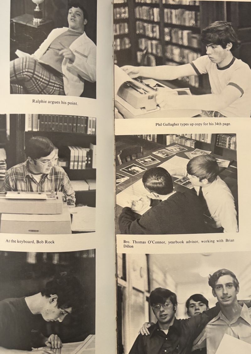 Year book staff